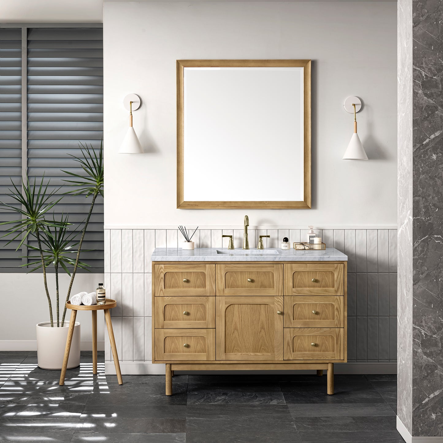 James Martin Laurent 48" Single Vanity with 3 CM Countertop