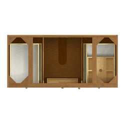 James Martin Laurent 48" Single Vanity with 3 CM Countertop & FreePower Wireless Charger