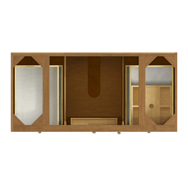 James Martin Laurent 48" Single Vanity with 3 CM Countertop & FreePower Wireless Charger