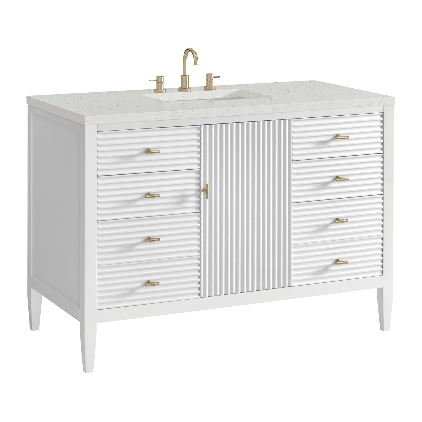 James Martin 48" Myrrin Vanity, W/ 3CM Top