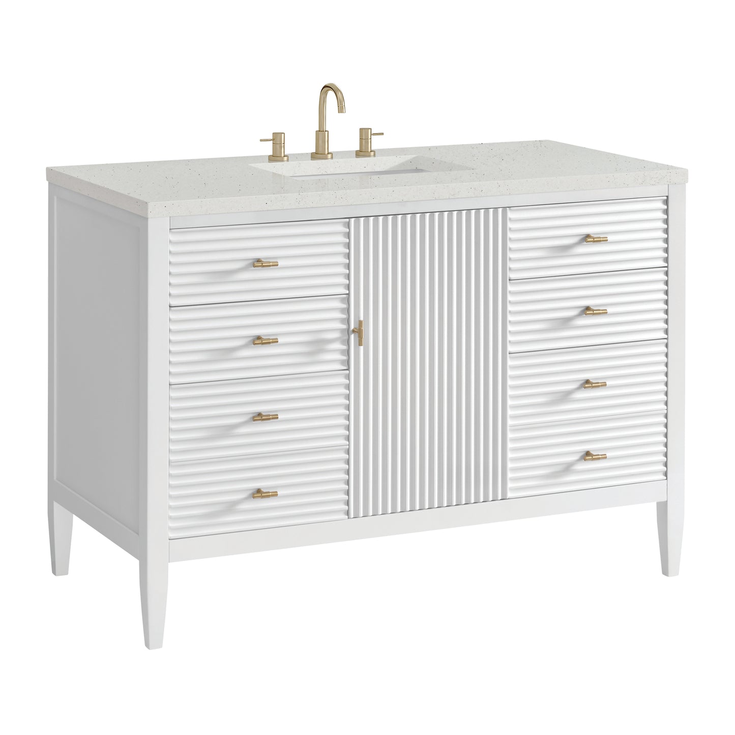 James Martin Myrrin 48" Single Vanity with 3 CM Countertop