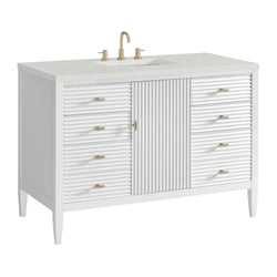 James Martin Myrrin 48" Single Vanity with 3 CM Countertop