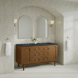 James Martin Laurent 60" Double Vanity with 3 CM Countertop