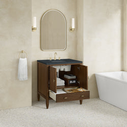 James Martin Myrrin 30" Single Vanity with 3 CM Countertop