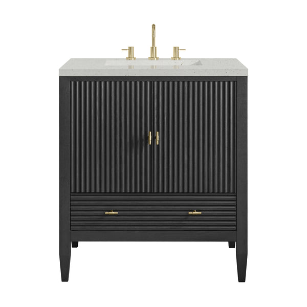 James Martin Myrrin 30" Single Vanity with 3 CM Countertop