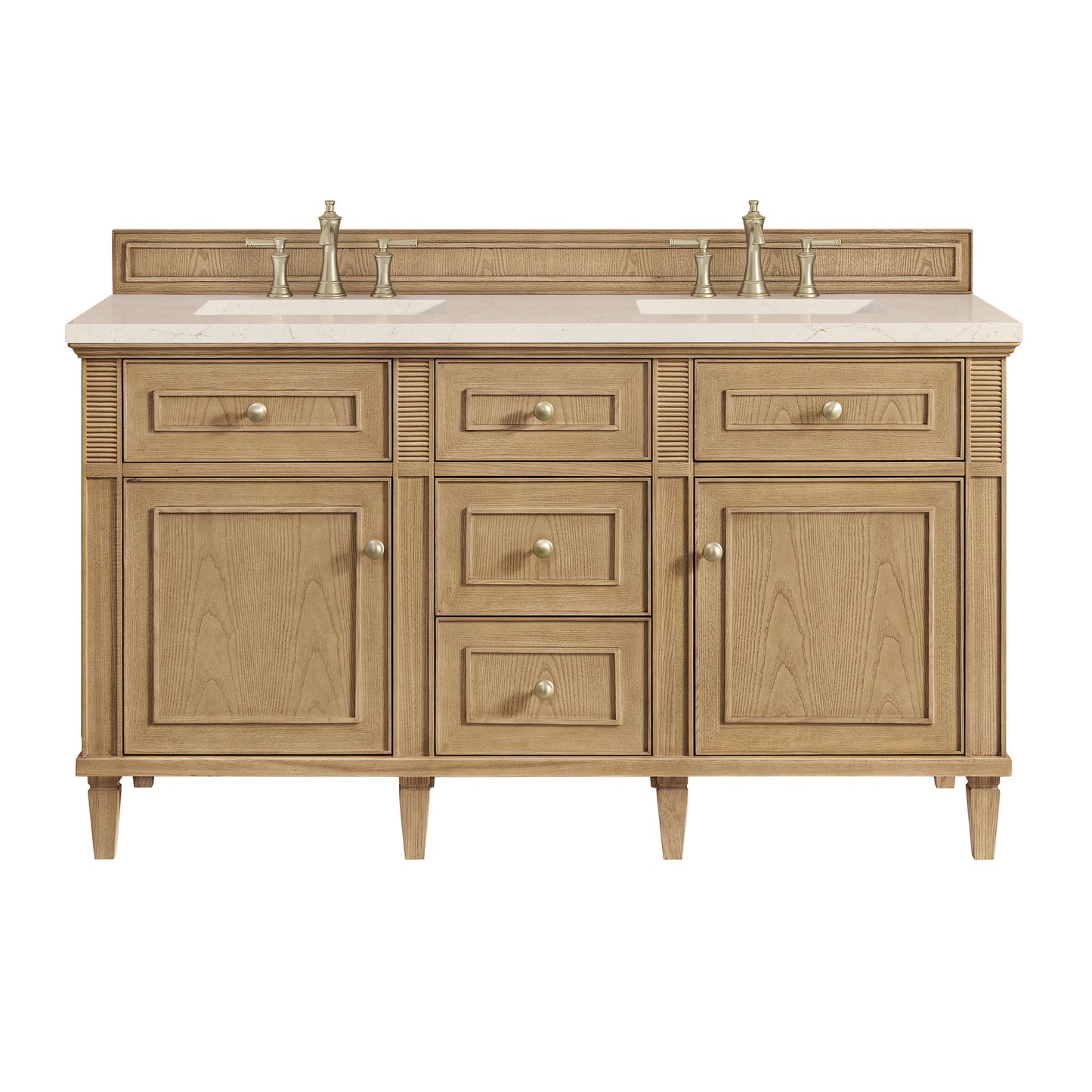 James Martin 60" Lorelai Double Vanity - Luxe Bathroom Vanities