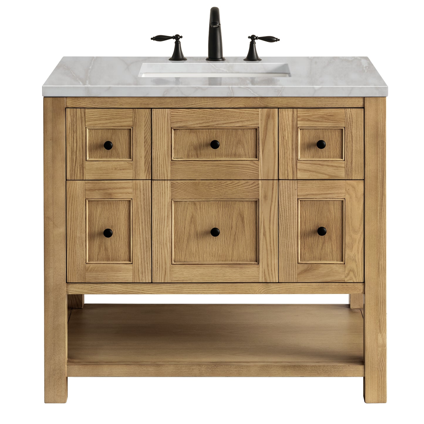 James Martin Breckenridge 36" Single Vanity w/ 3CM Countertop