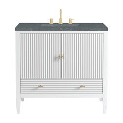 James Martin Myrrin 36" Single Vanity with 3 CM Countertop