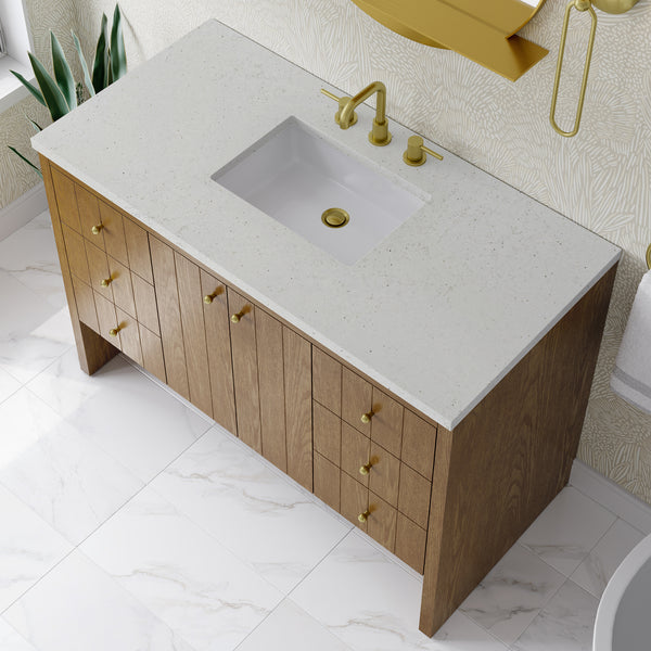 James Martin Hudson 48" Single Vanity with 3 CM Countertop