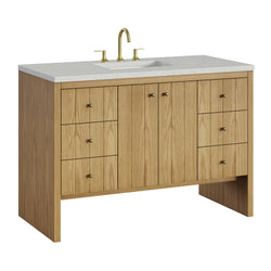 James Martin Hudson 48" Single Vanity with 3 CM Countertop