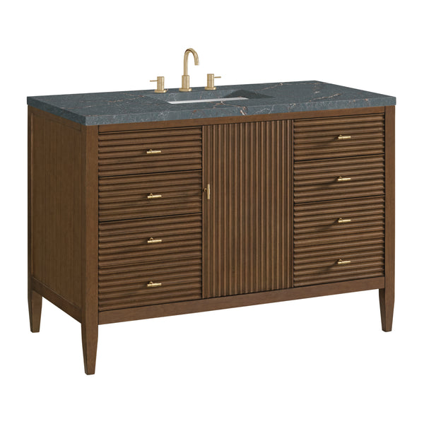 James Martin Myrrin 48" Single Vanity with 3 CM Countertop