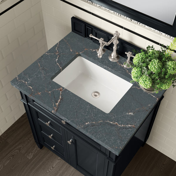 James Martin Brittany 30" Single Vanity with 3 CM Countertop