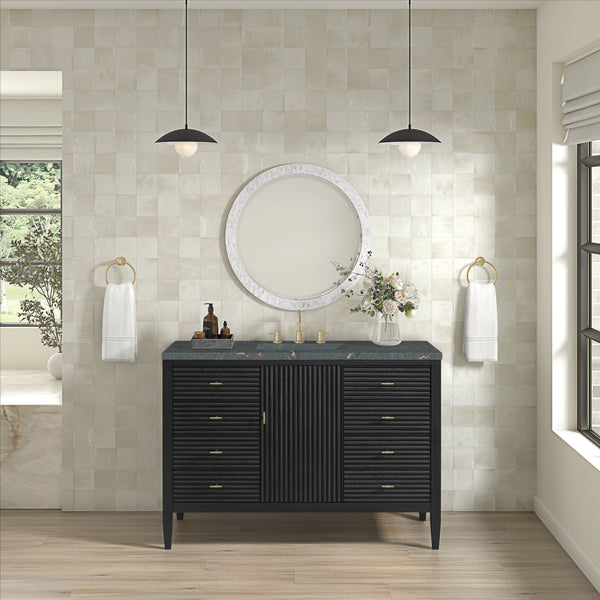 James Martin Myrrin 48" Single Vanity with 3 CM Countertop