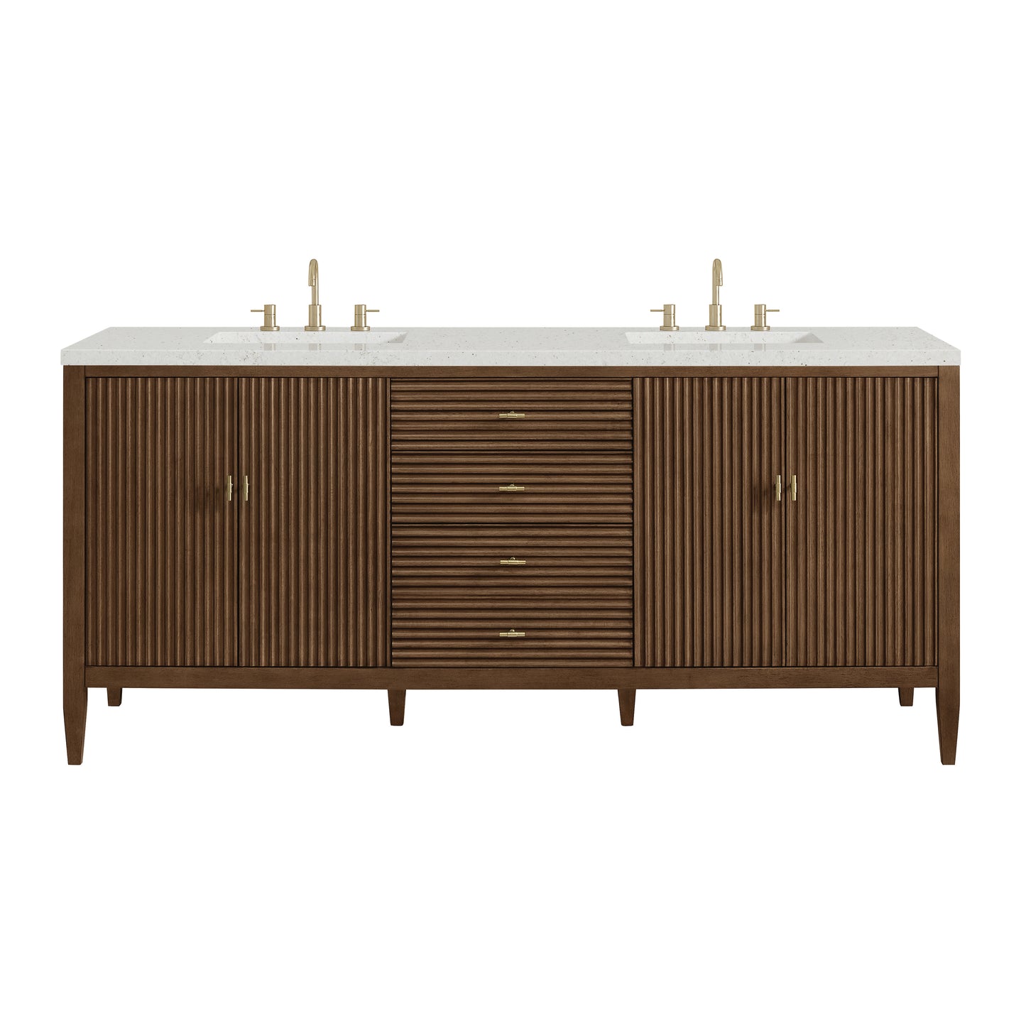 James Martin Myrrin 72" Double Vanity with 3 CM Countertop