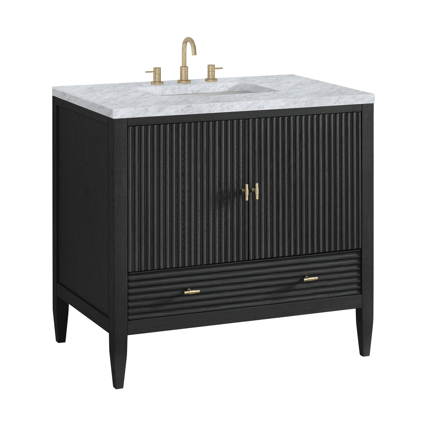 James Martin Myrrin 36" Single Vanity with 3 CM Countertop