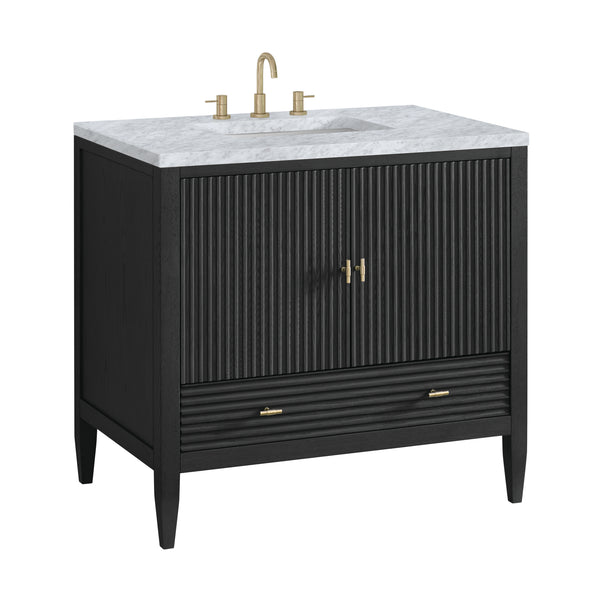 James Martin Myrrin 36" Single Vanity with 3 CM Countertop