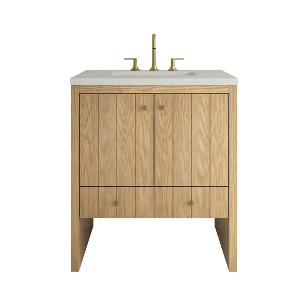 James Martin Hudson 30" Single Vanity with 3 CM Countertop