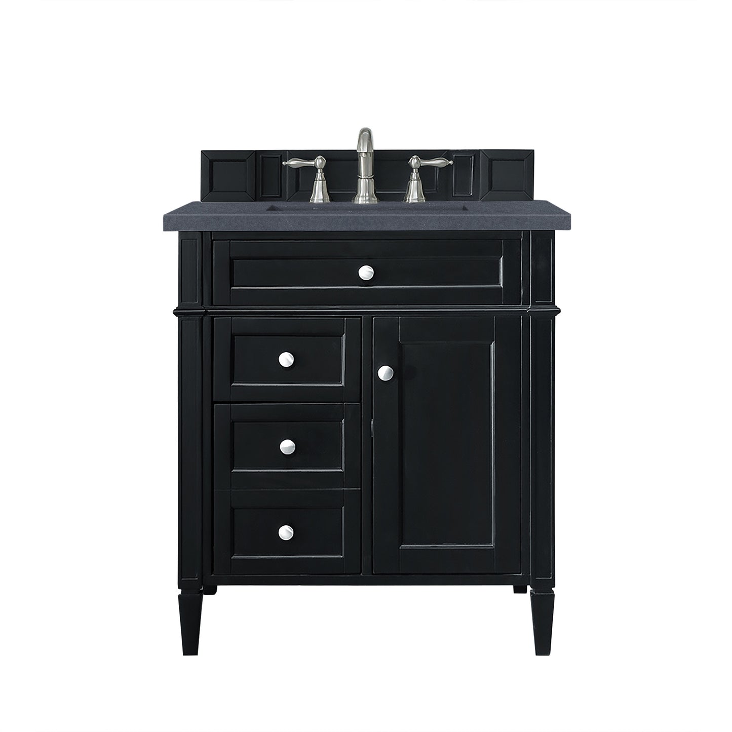 James Martin Brittany 30" Single Vanity with 3 CM Countertop