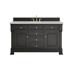 James Martin Brookfield 60" Single Vanity with 3CM Countertop & FreePower Wireless Charger