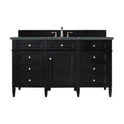 James Martin Brittany 60" Single Vanity with 3 CM Countertop & FreePower Wireless Charger