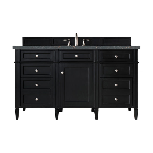 James Martin Brittany 60" Single Vanity with 3 CM Countertop & FreePower Wireless Charger
