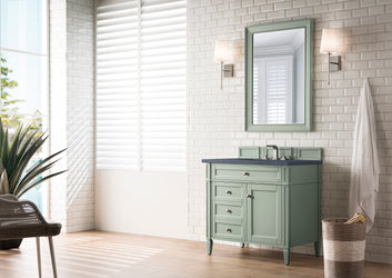 James Martin Brittany 36" Single Vanity with 3 Countertop