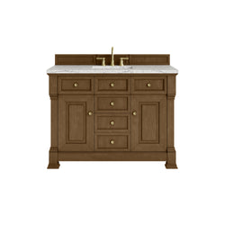 James Martin Brookfield 48" Single Vanity with 3 CM Countertop - Luxe Bathroom Vanities