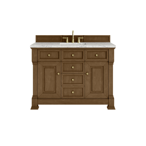 James Martin Brookfield 48" Single Vanity with 3 CM Countertop & FreePower Wireless Charger