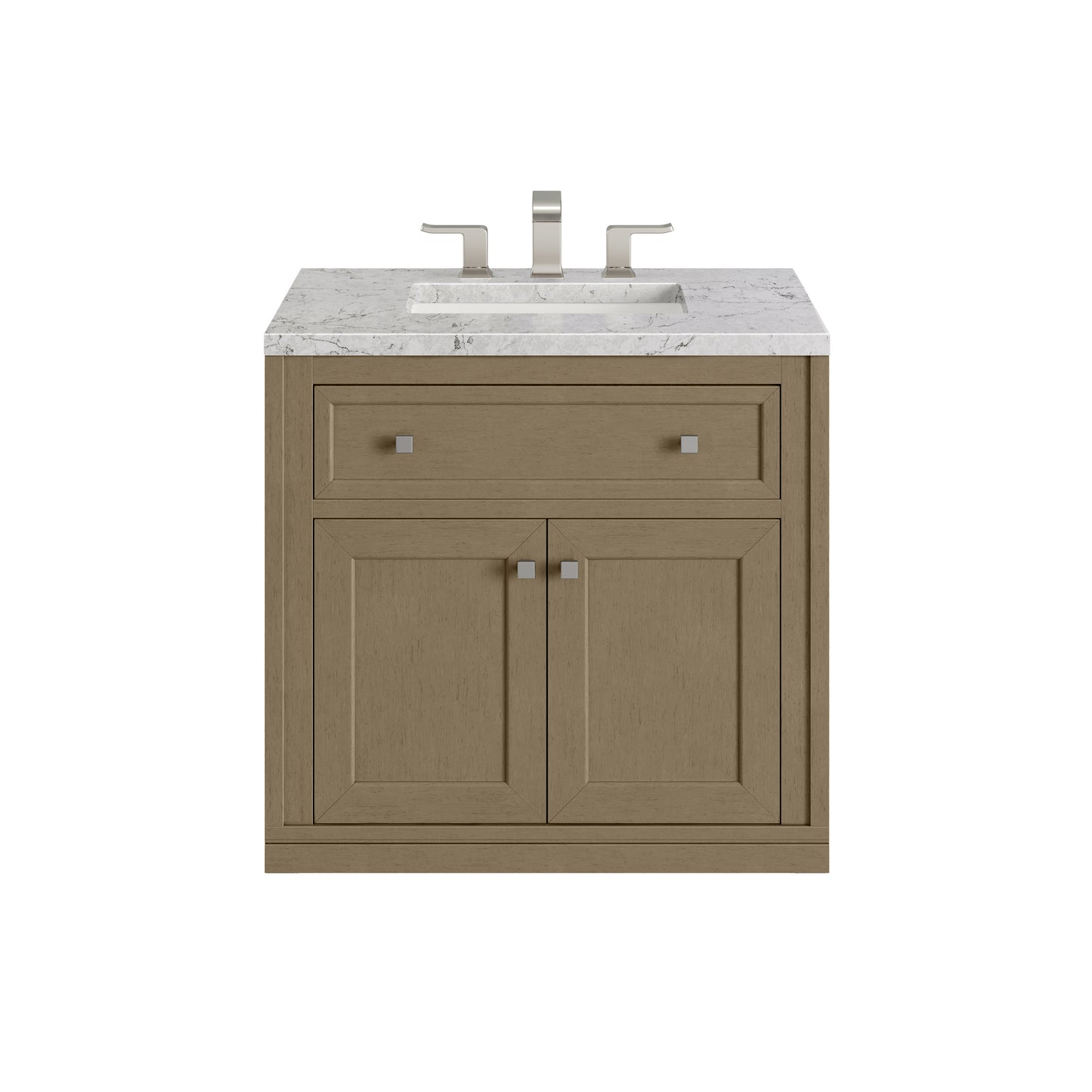 James Martin Chicago 30" Single Vanity with 3 CM Countertop