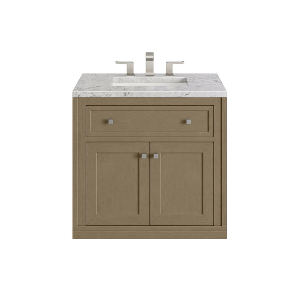 James Martin Chicago 30" Single Vanity with 3 CM Countertop