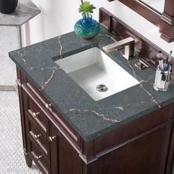 James Martin Brittany 30" Single Vanity with 3 CM Countertop