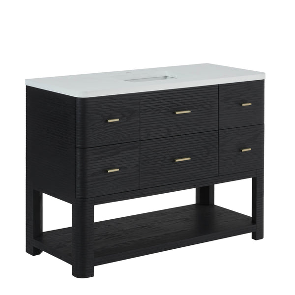 James Martin 48" Lucian Single Vanity - Luxe Bathroom Vanities