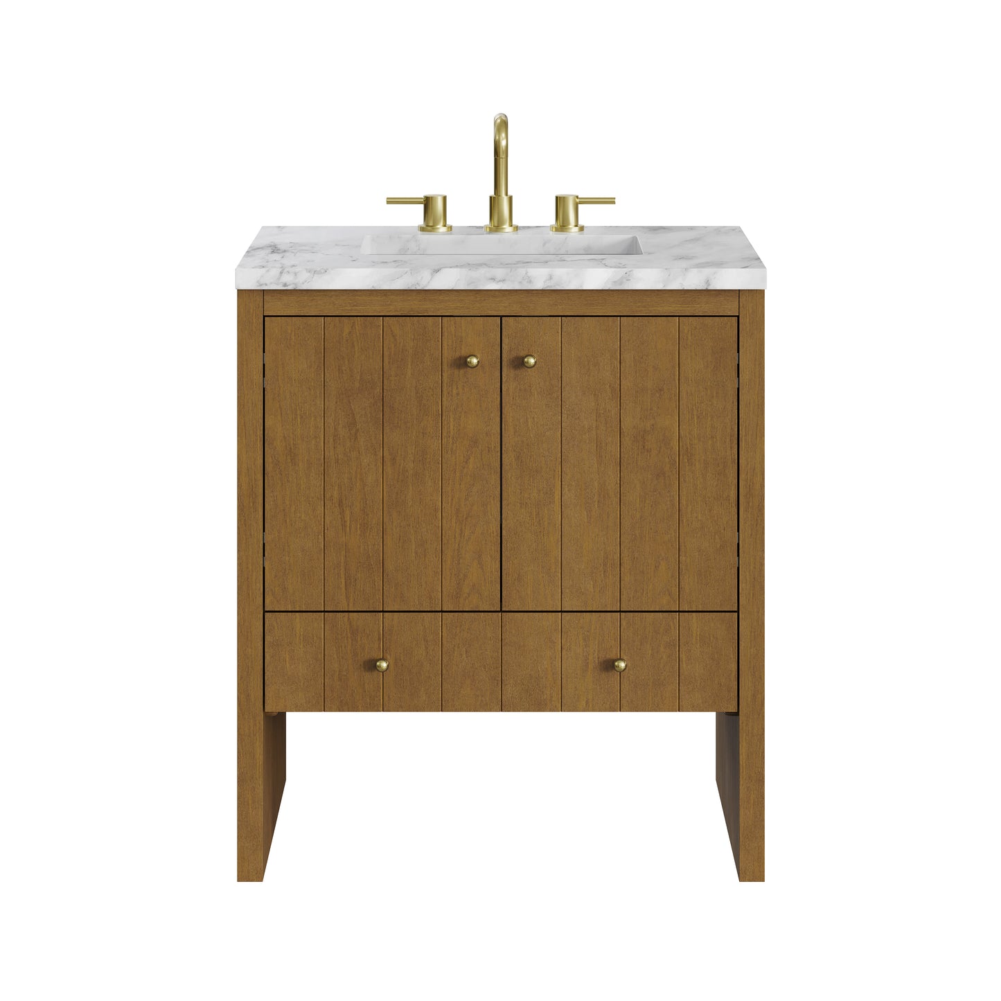 James Martin Hudson 30" Single Vanity with 3 CM Countertop