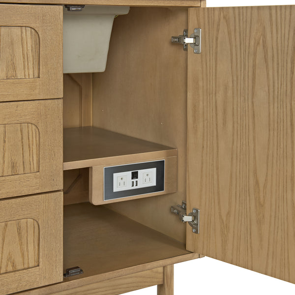 James Martin Laurent 60" Double Vanity with 3 CM Countertop