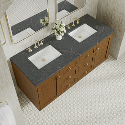 James Martin Laurent 60" Double Vanity with 3 CM Countertop