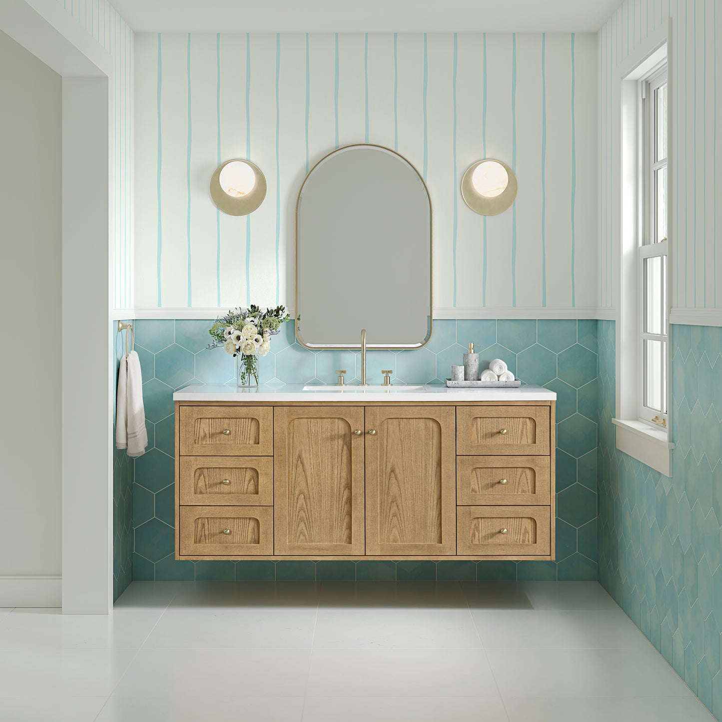 James Martin Laurent 60" Single Vanity with 3 CM Countertop