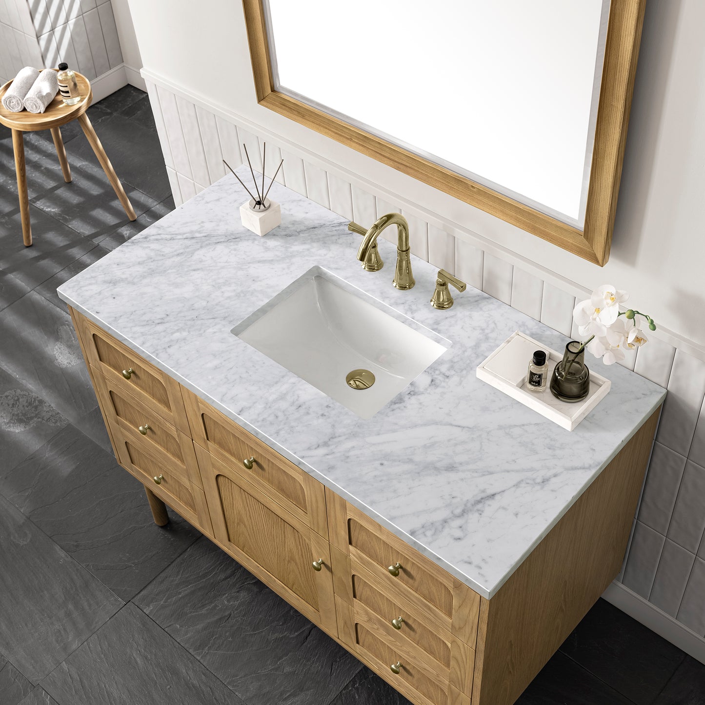 James Martin Laurent 48" Single Vanity with 3 CM Countertop