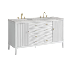 James Martin Myrrin 60" Double Vanity with 3 CM Countertop