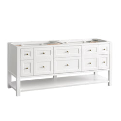 James Martin Breckenridge 72" Double Vanity w/ 3 CM Countertop