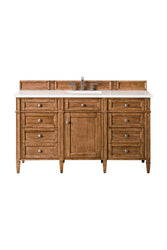 James Martin Brittany 60" Single Vanity with 3 CM Countertop