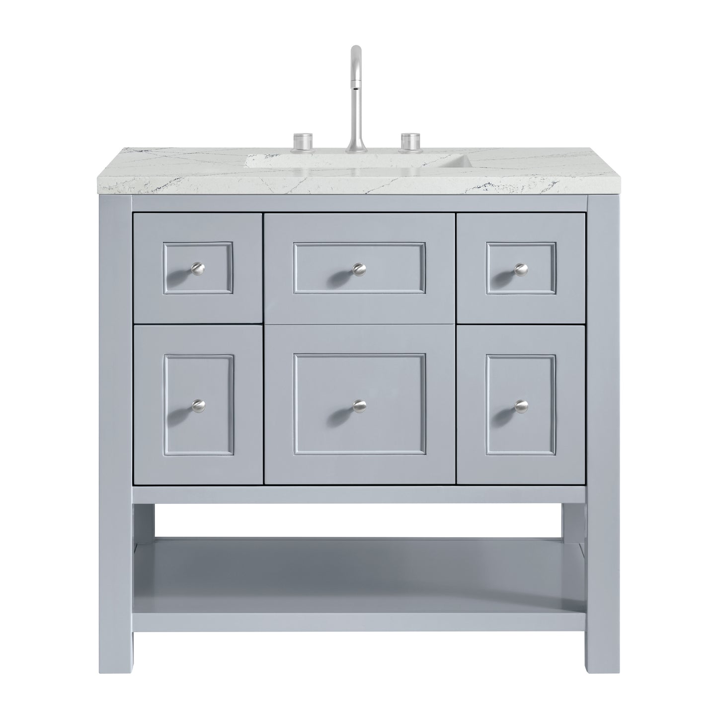 James Martin Breckenridge 36" Single Vanity w/ 3CM Countertop