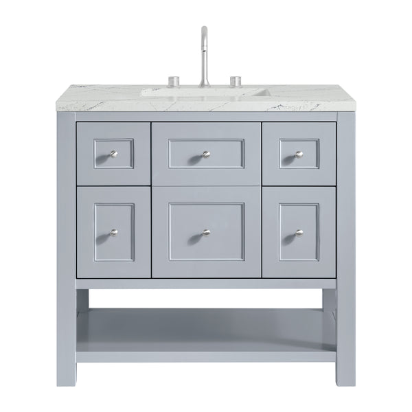 James Martin Breckenridge 36" Single Vanity w/ 3CM Countertop