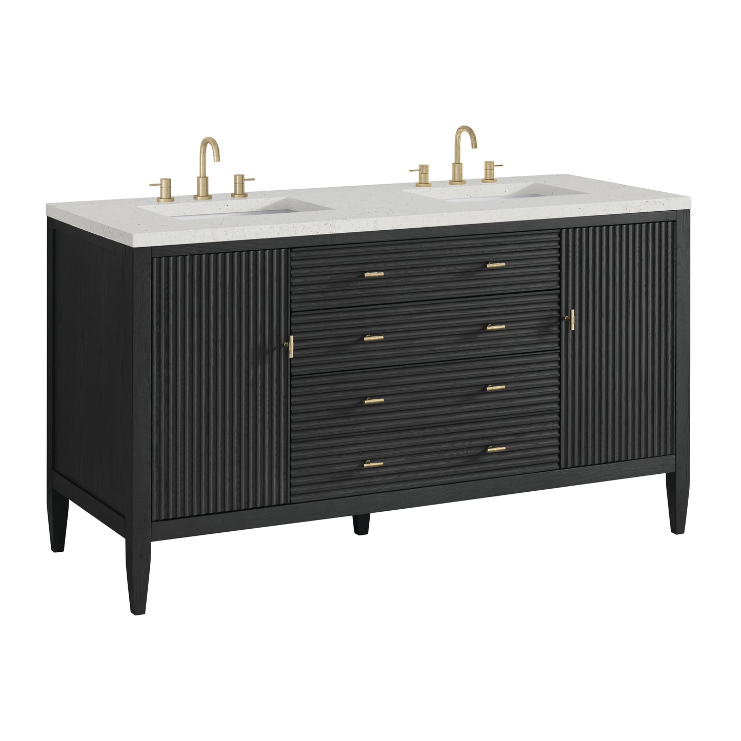 James Martin Myrrin 60" Double Vanity with 3 CM Countertop
