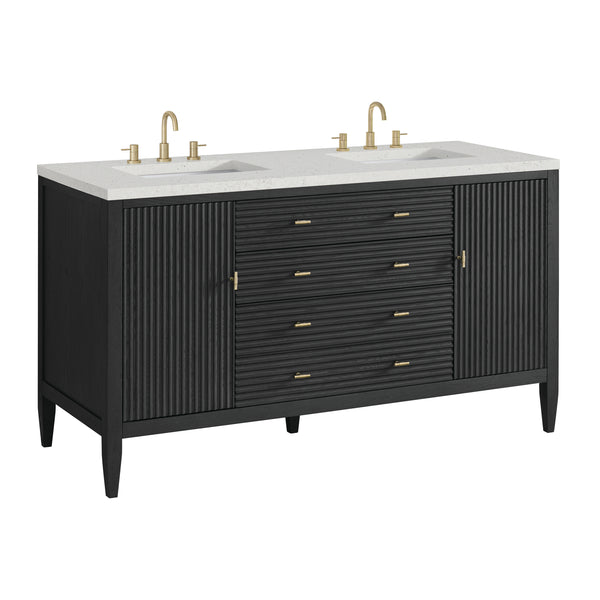 James Martin Myrrin 60" Double Vanity with 3 CM Countertop
