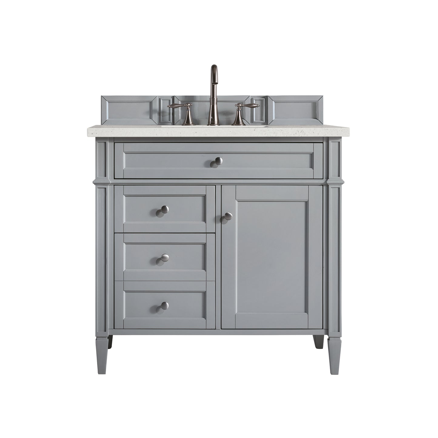 James Martin Brittany 36" Single Vanity with 3 Countertop