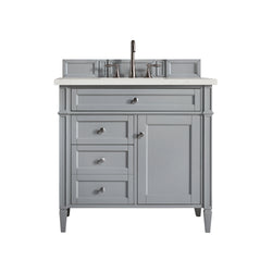 James Martin Brittany 36" Single Vanity with 3 Countertop