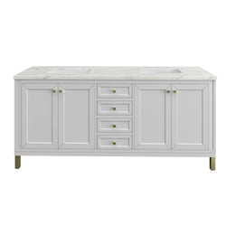James Martin Chicago 72" Double Vanity with 3 CM Countertop