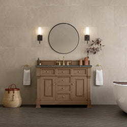 James Martin Brookfield 48" Single Vanity with 3 CM Countertop & FreePower Wireless Charger