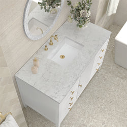 James Martin Myrrin 48" Single Vanity with 3 CM Countertop