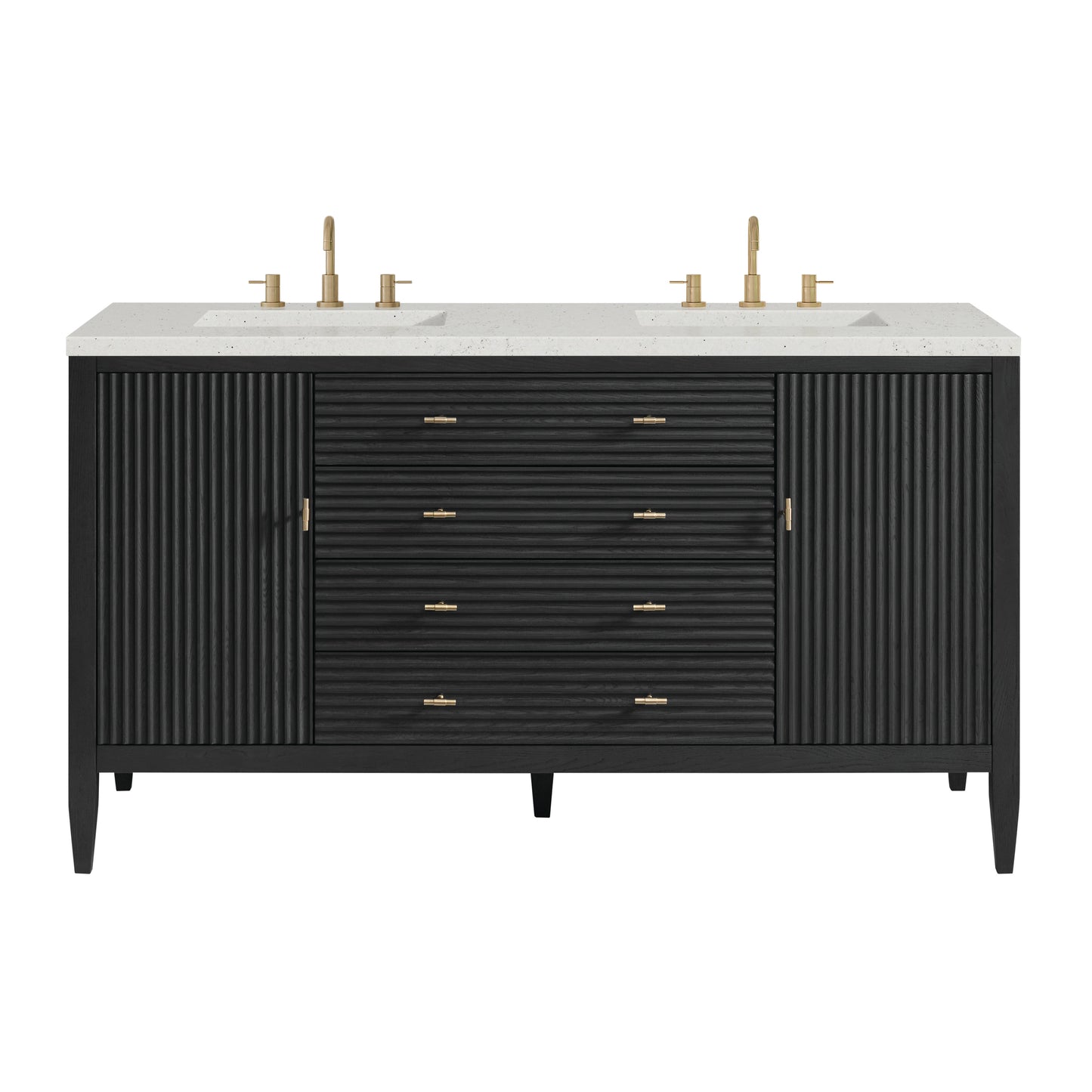 James Martin Myrrin 60" Double Vanity with 3 CM Countertop